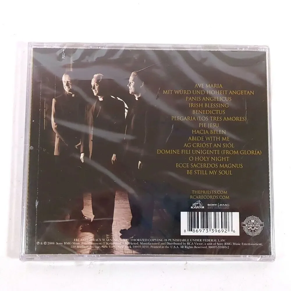 THE PRIESTS Original Concert Performance CD 2008 14 Tracks NEW Factory Sealed